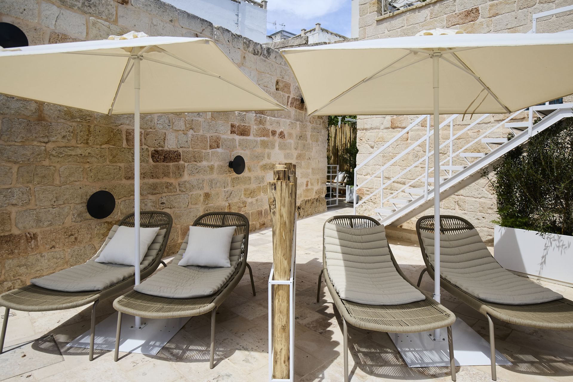Esterni della struttura da Terrazza di Musae in Lama a Polignano a Mare